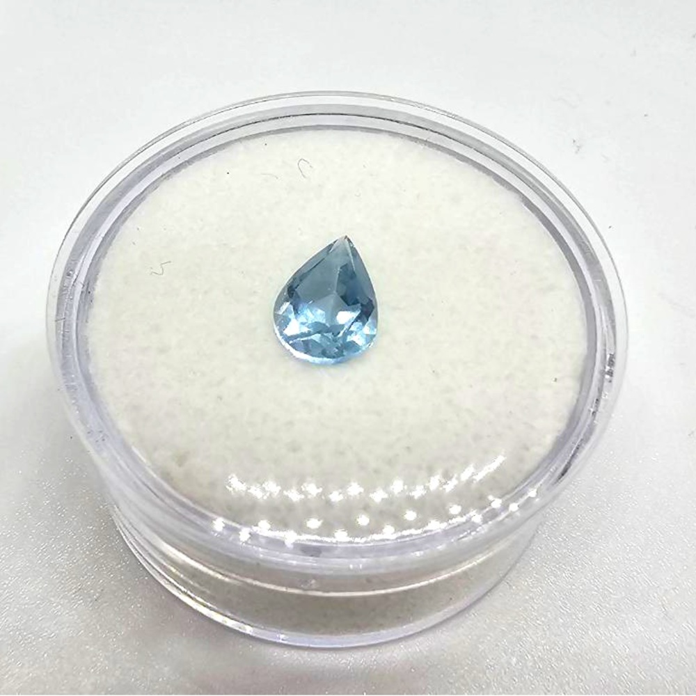 Natural London Blue Topaz Gemstone 2.1ct - Picture 2 of 3